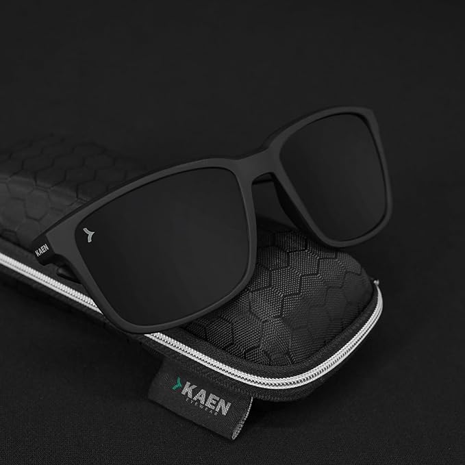 Eyewearlabs KAEN | Polarized Full Rim Rectangular Branded Stylish Sunglasses - Image 3